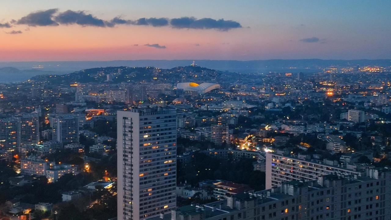 Panoramic View Of Marseille For Two Daire Dış mekan fotoğraf